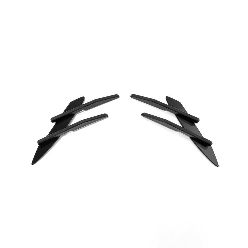 KIA Stinger 2018-22 Bumper Devil's Claw Canard Wing Front + Rear Set KIA Stinger 2018-22 Bumper Devil's Claw Canard Wing Front + Rear Set