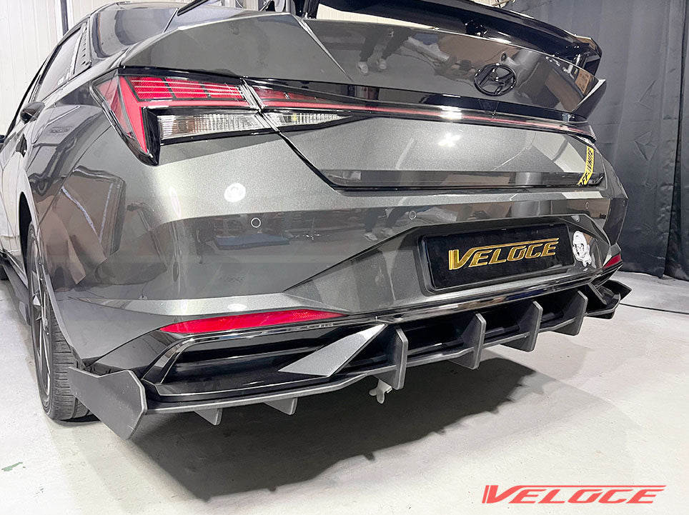 Hyundai Elantra Rear Diffuser and Spats Kit by Veloce – KDMHolic