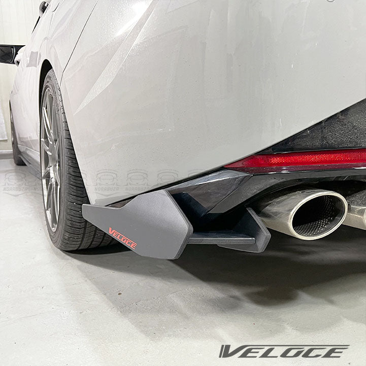 Shark Racing Diffuser Hyundai Elantra N-Line Rear Diffuser and Spats Kit by Veloce – KDMHolic
