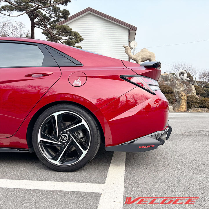 Shark Racing Diffuser Hyundai Elantra N-Line Rear Diffuser and Spats Kit by Veloce – KDMHolic