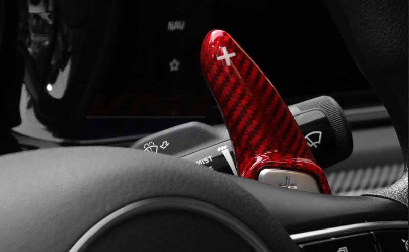 YTC Brand Real Carbon Fiber Paddle Shifter Extension Kit for Hyundai Palisade 2020-2022