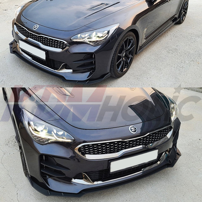 Veloce Type-R Front Splitter for Kia Stinger GT 3.3L 2018+