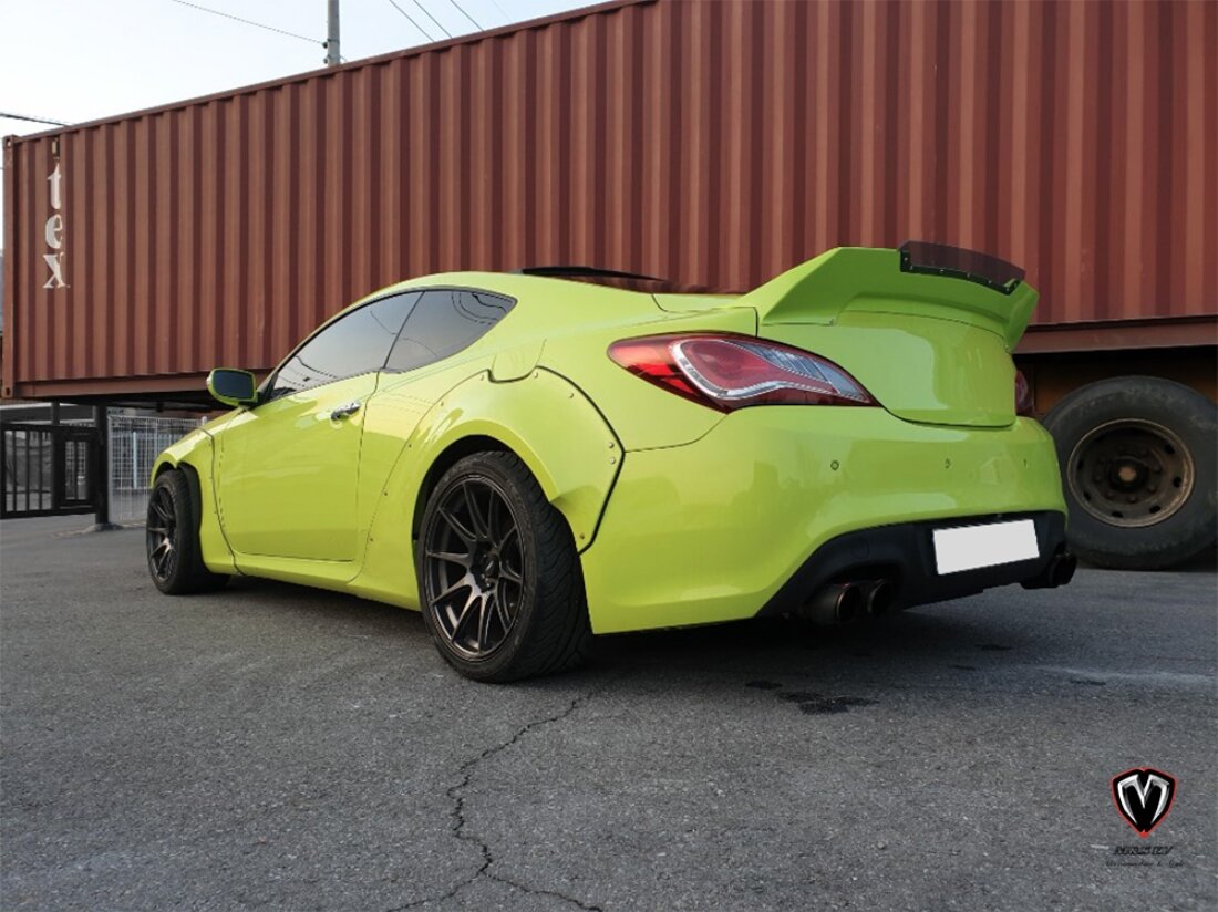 M&S Wicker Duckbill Spoiler for Hyundai Genesis Coupe BK1 & BK2 (All Y ...