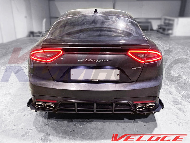 Veloce Type-R Full Splitter Kit (F+S+R) for Kia Stinger GT 3.3L 18~21