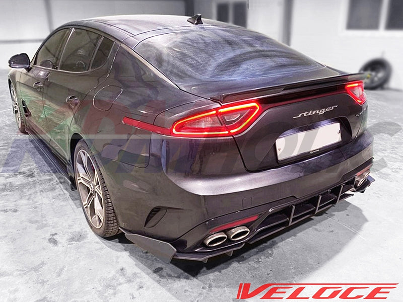 Veloce Type-R Full Splitter Kit (F+S+R) for Kia Stinger GT 3.3L 18~21