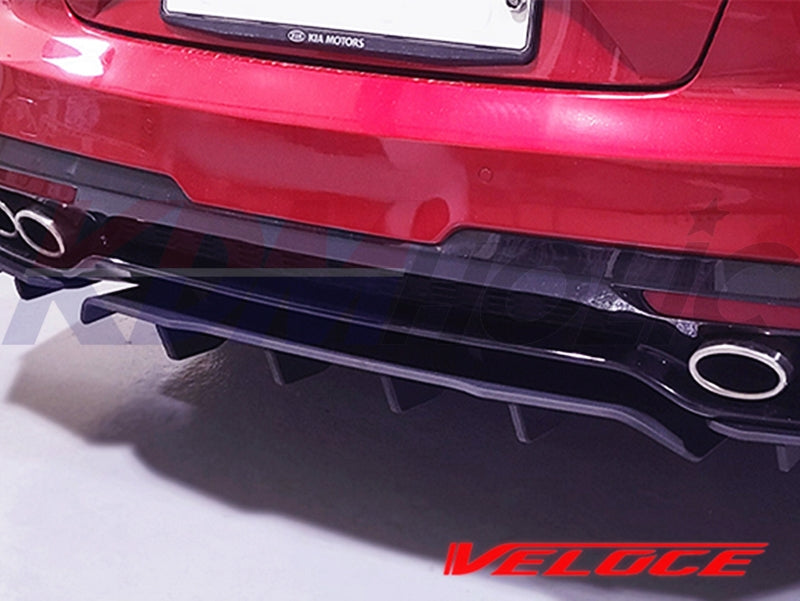Veloce Type-R Rear Lip & Diffuser for Kia Stinger GT 3.3L 18~21