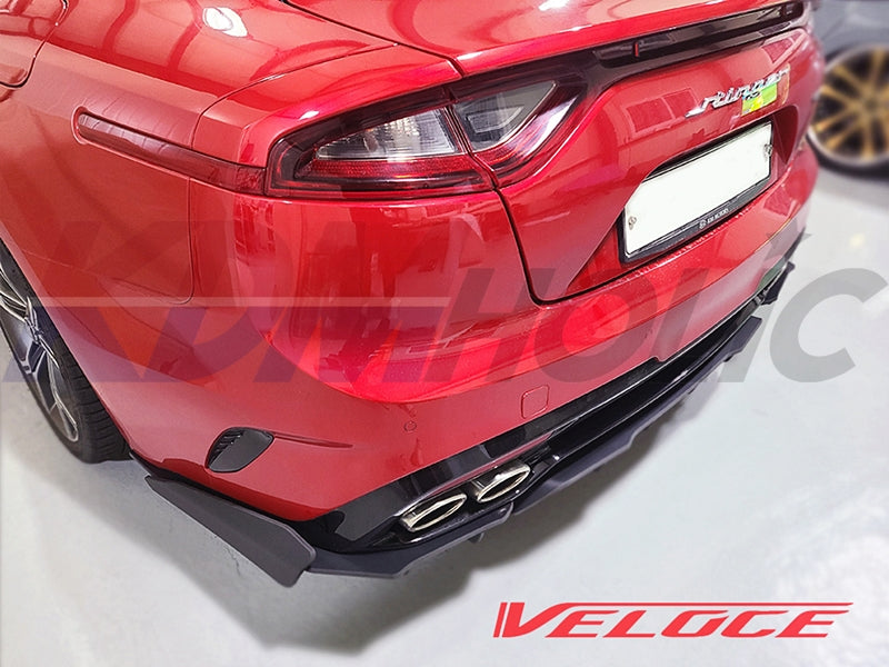 Veloce Type-R Full Splitter Kit (F+S+R) for Kia Stinger GT 3.3L 18~21