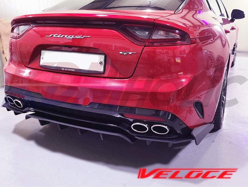 Veloce Type-R Full Splitter Kit (F+S+R) for Kia Stinger GT 3.3L 18~21