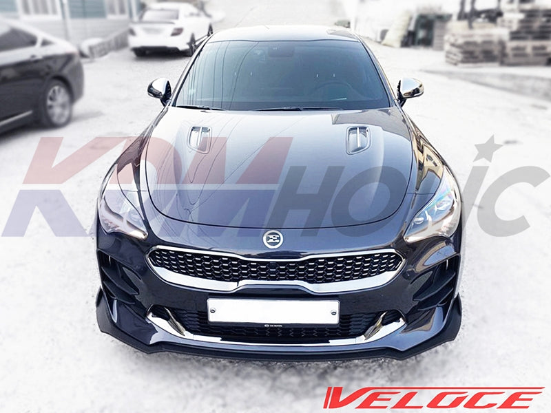 Veloce Type-R Front Splitter for Kia Stinger GT 3.3L 2018+