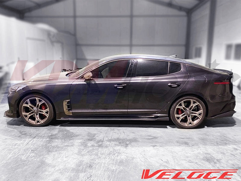 Veloce Type-R Side Splitter for Kia Stinger 2018+