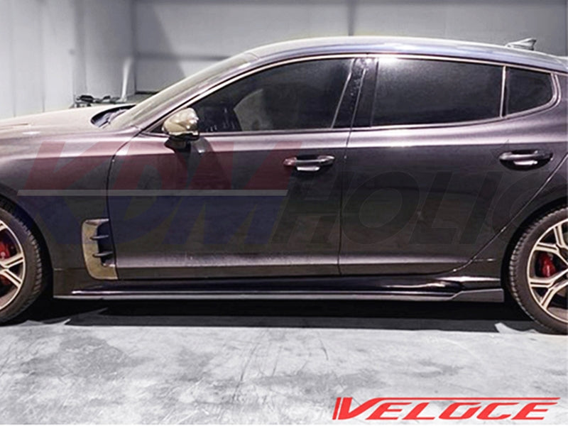 Veloce Type-R Side Splitter for Kia Stinger 2018+