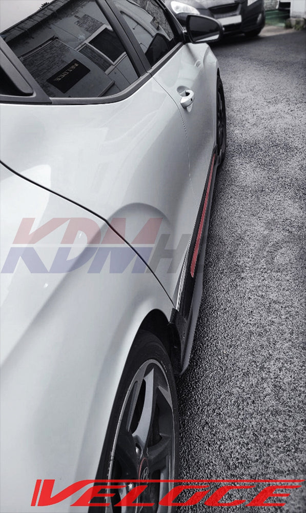 Veloce TYPE-R Full Splitter Kit (F+S+R) for Hyundai Veloster JS Turbo 2019+