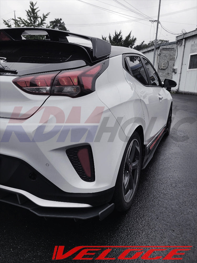 Veloce TYPE-R Rear Lip Set for Hyundai Veloster JS Turbo 2019+