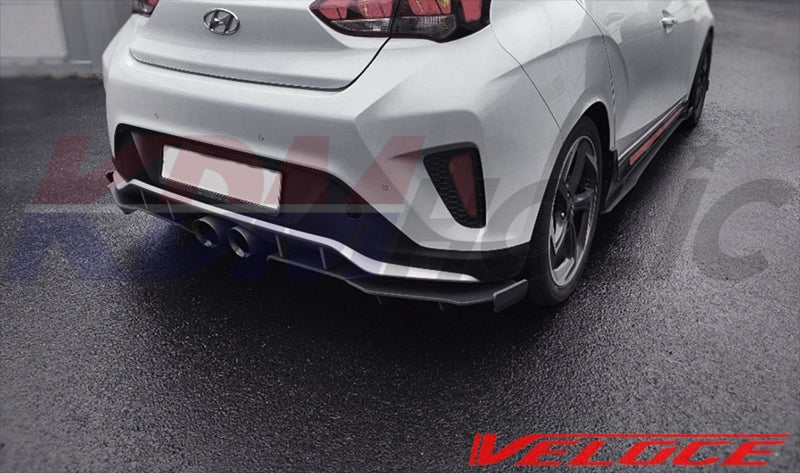 Veloce TYPE-R Rear Lip Set for Hyundai Veloster JS Turbo 2019+