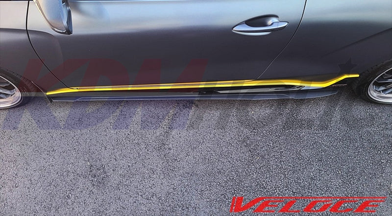 Veloce TYPE-S Side Splitters for Hyundai Veloster JS Turbo 2019+