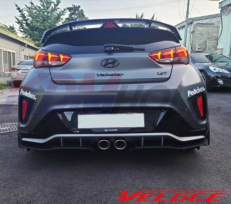 Veloce TYPE-S Rear Lip Kit for Hyundai Veloster JS Turbo 2019+